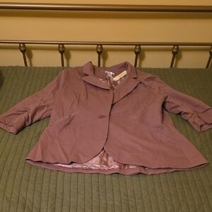 Women's Brown Blazer